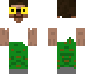 nerd in silk army pants