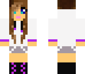girl in headphones