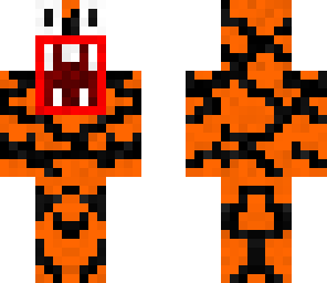 tiger striped monster