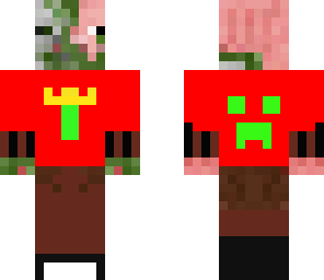 zombie pigman with sweather