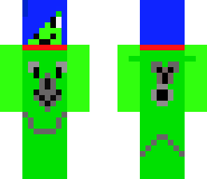 green and blue me