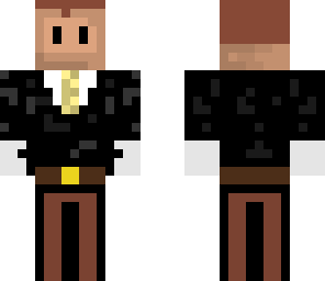 suited pixel quest rex