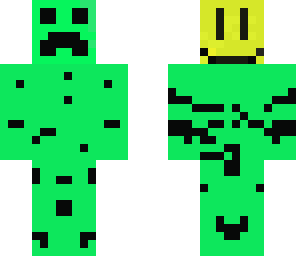 floating creeper smiley head