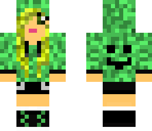 blond creeper girl