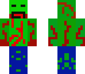 gory zombie