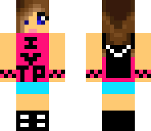 my personilized skin updated now with backpack