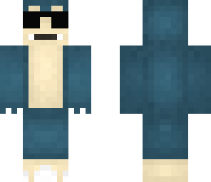 snorlax wearing glasses