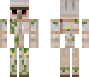 realistic iron golem