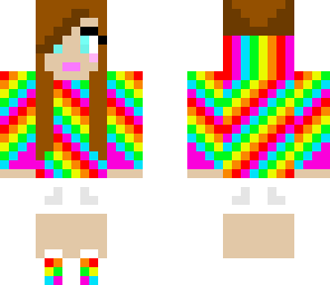 rainbow girl
