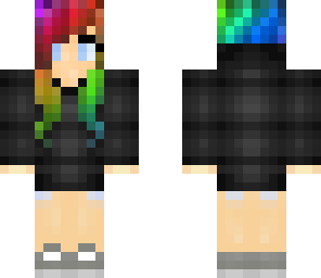 rainbow girl