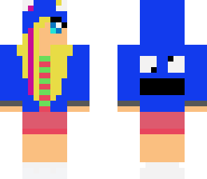 cookie monster girl