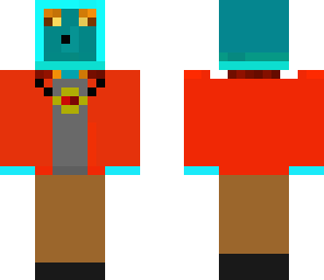epic blue slime adventurer