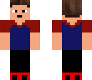 red blue guy