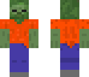 orange shirted zombie