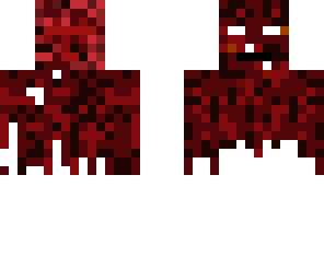 blood monster with backwards head