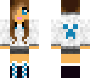 blue creeper girl