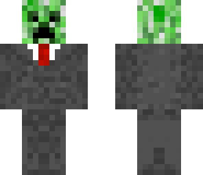 creeper in a tuxedo