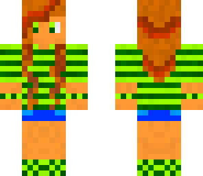 sanreas skins-green girl
