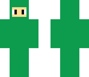 green suit