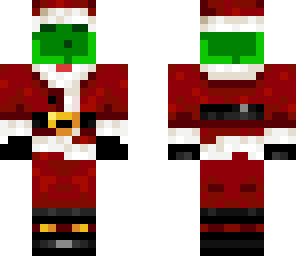 slime in a santa suit