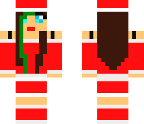 cute santa girl