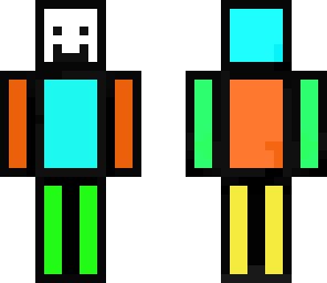 colourful man