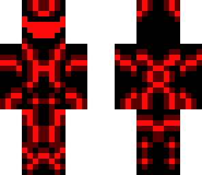 red updated tron guy