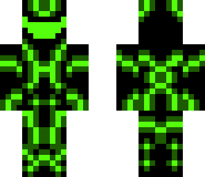 green updated tron guy