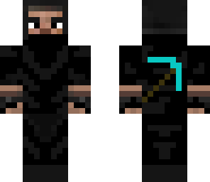 ninja with diamond pick