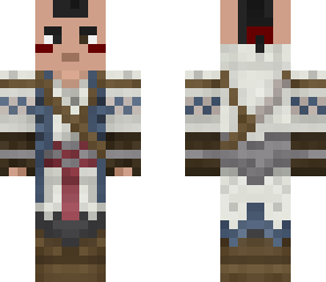 connor kenway war version no hood