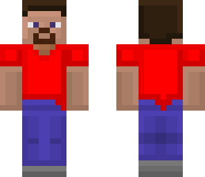 red shirt steve