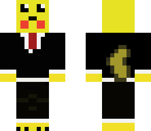 pikachu in a suit