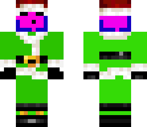 green slime santa