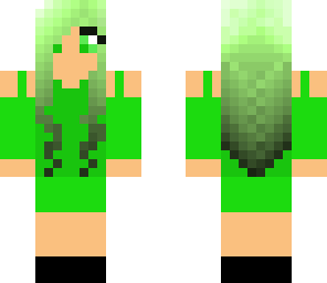 green girl