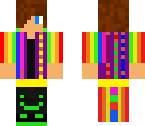 rainbow skin