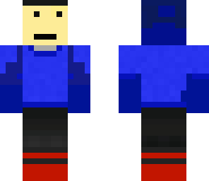 upgarade 2 blue hoodie man