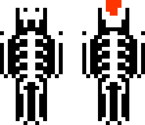 santa skeleton