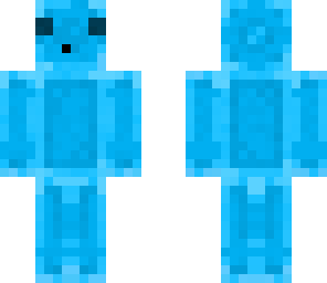 slime person cyan