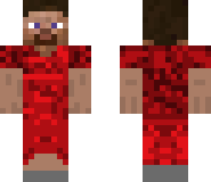 steve in red dress