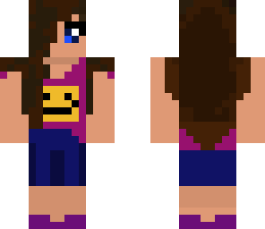 cool girl skin