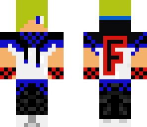 skin with an f