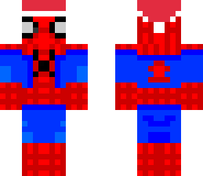 spiderman santa hat