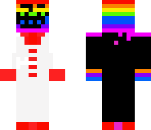 clown and rainbow trollface