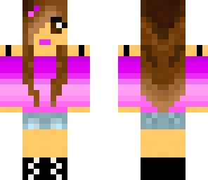 cute girl with headphones
