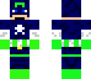 green captain america  