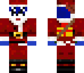 cokkie monster santa