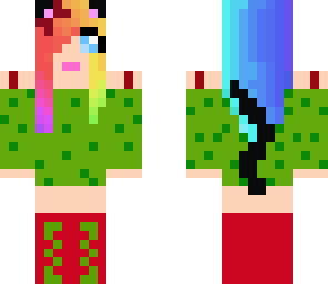 neon christmas girl