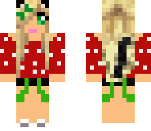 blonde chritmas girl