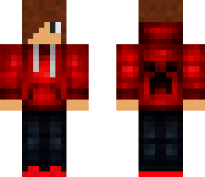 red hoodie kid