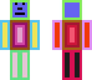 colored boxhead
